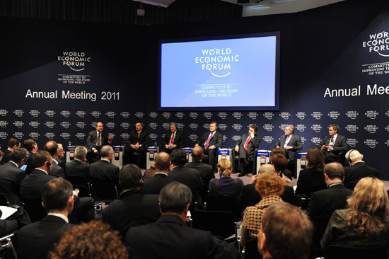Azerbaijani President attends WEF's session on Europe's energy future (PHOTO)
