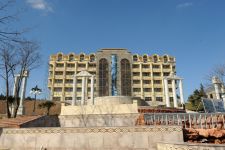 Azerbaijani President opens park in Tovuz region (PHOTO)