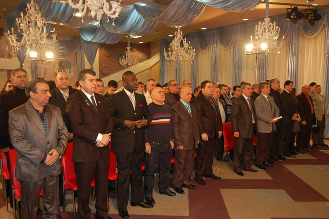 'When words freeze…' taken by Trend demonstrated during event in Donetsk dedicated to Khojaly genocide (PHOTO, VIDEO)