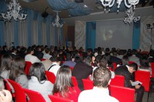 'When words freeze…' taken by Trend demonstrated during event in Donetsk dedicated to Khojaly genocide (PHOTO, VIDEO)