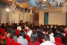 'When words freeze…' taken by Trend demonstrated during event in Donetsk dedicated to Khojaly genocide (PHOTO, VIDEO)