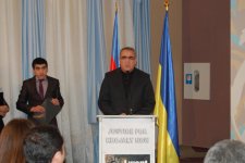 'When words freeze…' taken by Trend demonstrated during event in Donetsk dedicated to Khojaly genocide (PHOTO, VIDEO)