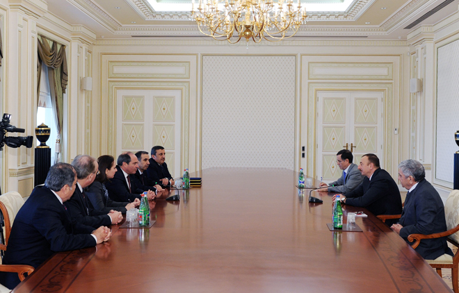 Azerbaijani president receives Jordan's Minister