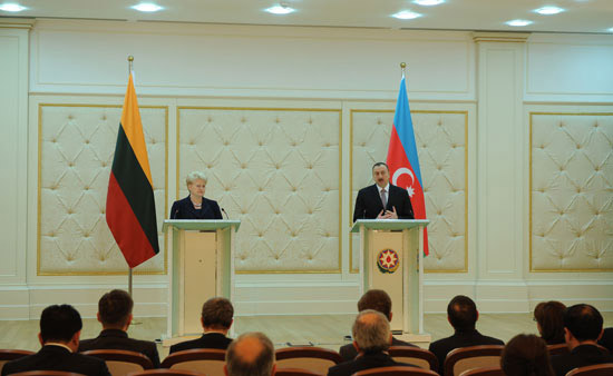 Azerbaijani President: Lithuania always supported Azerbaijan`s policy of European integration  (PHOTO)