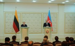 Azerbaijani President: Lithuania always supported Azerbaijan`s policy of European integration  (PHOTO)
