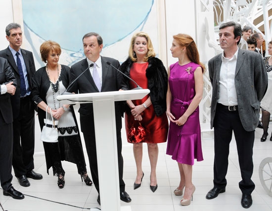 Azerbaijan's First Lady visits Masterpieces of Art exhibition at Museum of Modern Art (PHOTO)