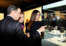 Azerbaijan's First Lady visits Masterpieces of Art exhibition at Museum of Modern Art (PHOTO)