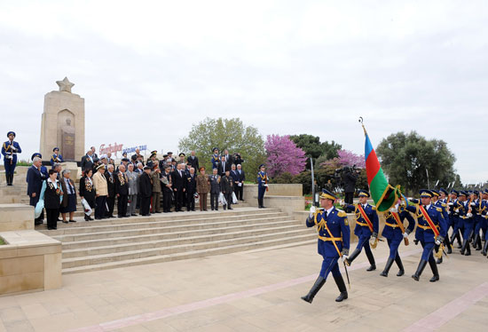 Azerbaijan`s President attends Victory Day ceremony in Baku (UPDATE) (PHOTO)