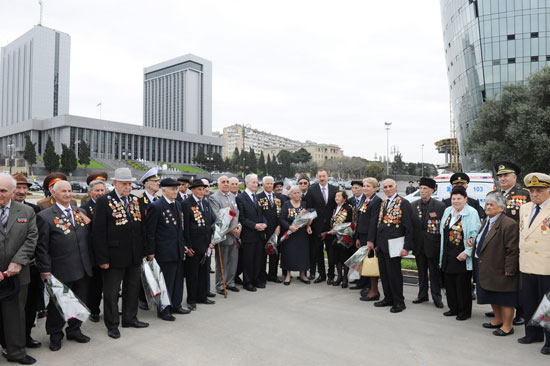 Azerbaijan`s President attends Victory Day ceremony in Baku (UPDATE) (PHOTO)