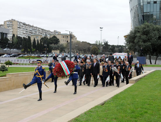 Azerbaijan`s President attends Victory Day ceremony in Baku (UPDATE) (PHOTO)