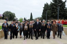 Azerbaijan`s President attends Victory Day ceremony in Baku (UPDATE) (PHOTO)