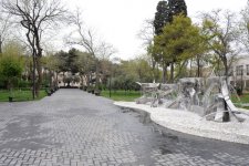 Azerbaijani President inspects park named after Hero of Soviet Union Gafur Mammadov (PHOTO)