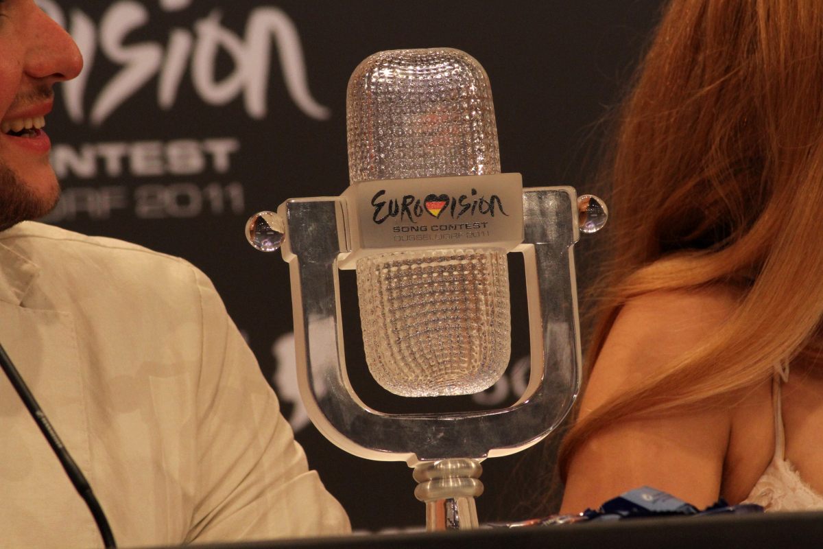 "Eurovision 2011" winners Eldar and Nigar began a press conference with words  of Muslum Magomayev "Azerbaijan" (UPDATE) (PHOTOSESSION)