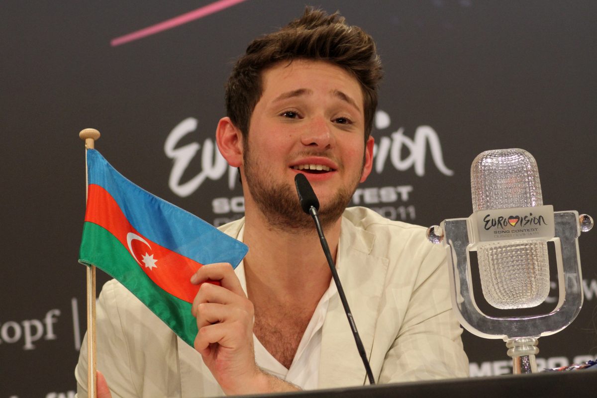 "Eurovision 2011" winners Eldar and Nigar began a press conference with words  of Muslum Magomayev "Azerbaijan" (UPDATE) (PHOTOSESSION)