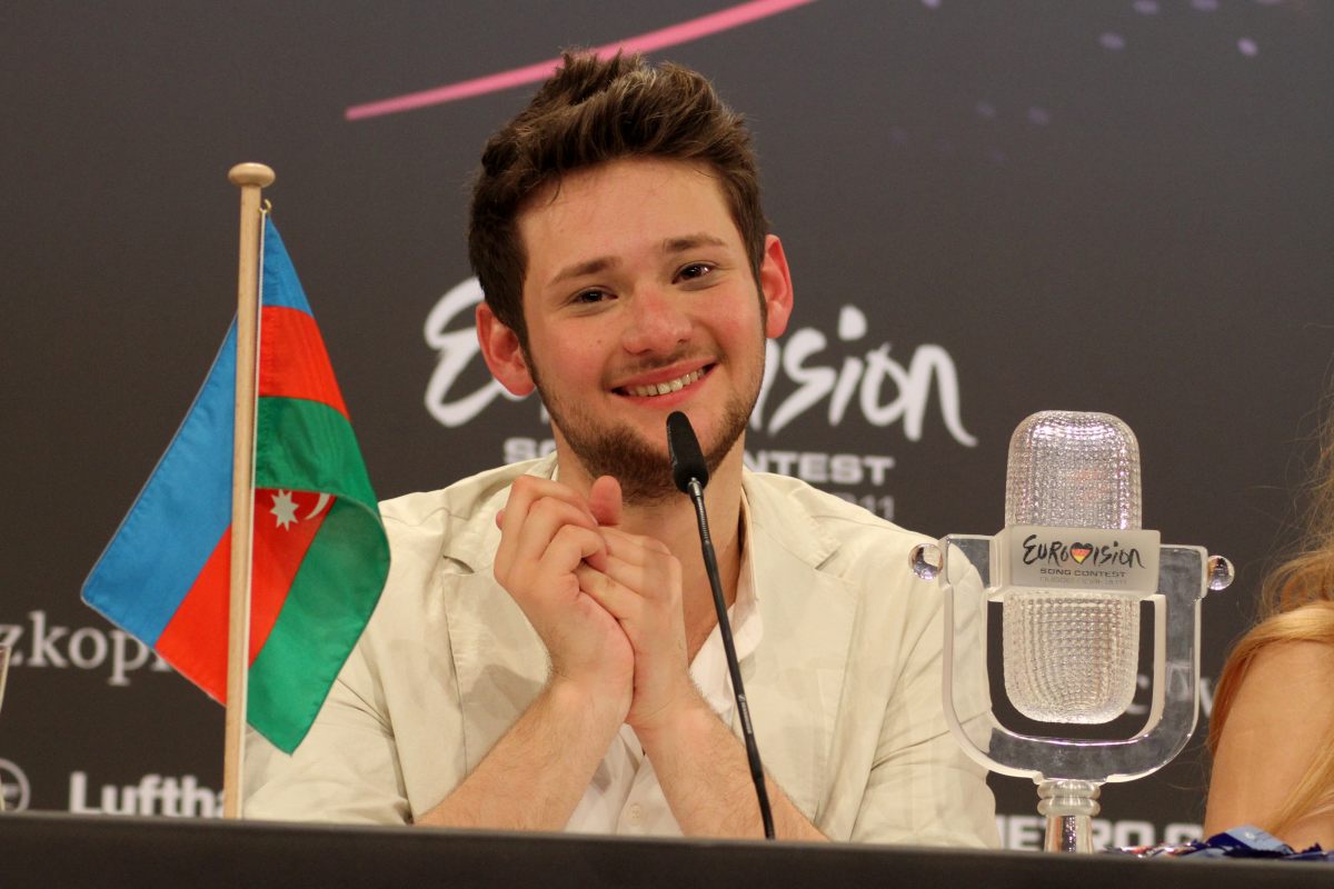 "Eurovision 2011" winners Eldar and Nigar began a press conference with words  of Muslum Magomayev "Azerbaijan" (UPDATE) (PHOTOSESSION)