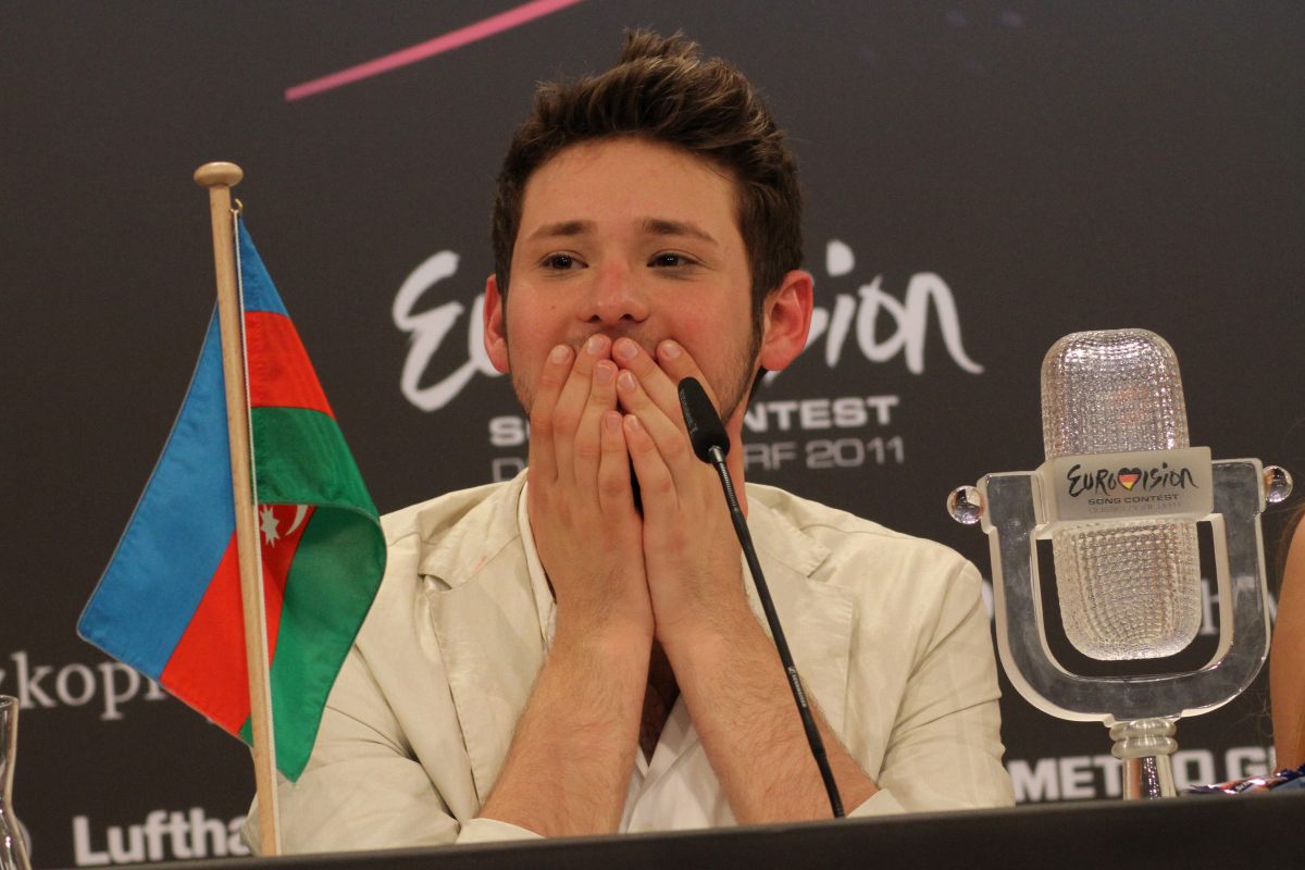"Eurovision 2011" winners Eldar and Nigar began a press conference with words  of Muslum Magomayev "Azerbaijan" (UPDATE) (PHOTOSESSION)