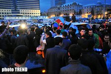 Azerbaijan celebrating victory in the Eurovision Song Contest (UPDATE) (PHOTOSESSION)