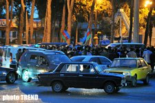 Azerbaijan celebrating victory in the Eurovision Song Contest (UPDATE) (PHOTOSESSION)