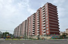 President Ilham Aliyev inaugurates residential complex for border guards (PHOTO)