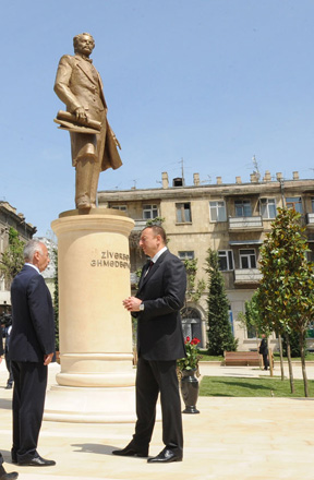 President Ilham Aliyev inaugurates Ziverbey Ahmedbeyov park (PHOTO)