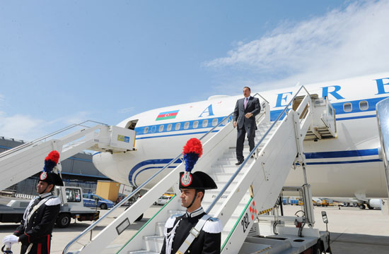 President of Azerbaijan Ilham Aliyev visits Italy (PHOTOS)
