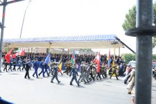 Azerbaijan`s President participates in official parade in Italy (PHOTO)