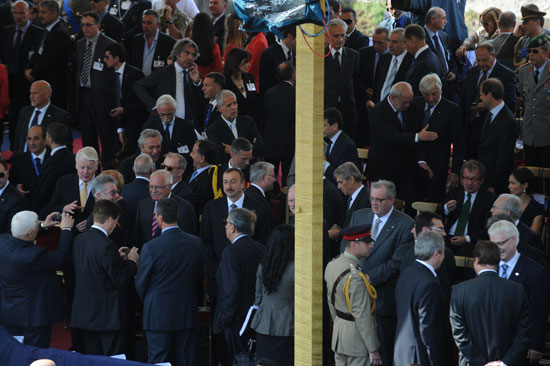 Azerbaijan`s President participates in official parade in Italy (PHOTO)