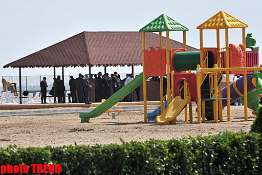 FIFA, UEFA Presidents inaugurate stadium in Baku (PHOTO)