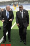 FIFA, UEFA Presidents inaugurate stadium in Baku (PHOTO)