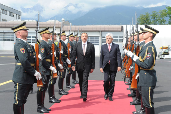Azerbaijan`s President ends official Slovenia visit