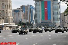 Rehearsals  underway for military parade in Baku - PHOTOSESSION