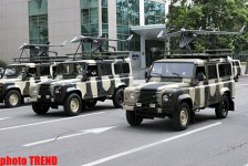 Rehearsals  underway for military parade in Baku - PHOTOSESSION