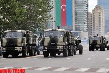Rehearsals  underway for military parade in Baku - PHOTOSESSION