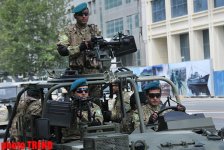 Rehearsals  underway for military parade in Baku - PHOTOSESSION