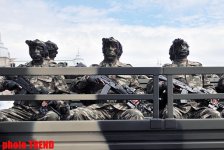 Rehearsals  underway for military parade in Baku - PHOTOSESSION