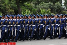 Rehearsals  underway for military parade in Baku - PHOTOSESSION