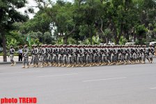 Rehearsals  underway for military parade in Baku - PHOTOSESSION