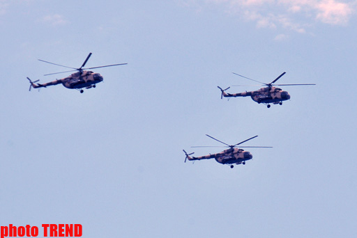 Rehearsals  underway for military parade in Baku - PHOTOSESSION