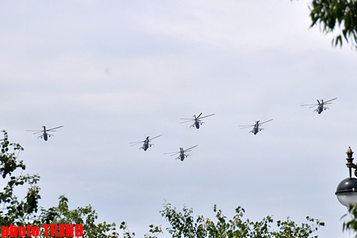 Rehearsals  underway for military parade in Baku - PHOTOSESSION