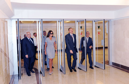 Azerbaijani President opens Darnagul station of Baku Metro (PHOTO)