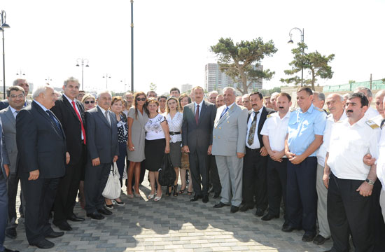 Azerbaijani President opens Darnagul station of Baku Metro (PHOTO)