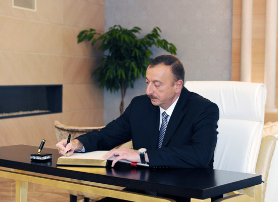 Azerbaijani President opens Kempinski Hotel-Badamdar (PHOTO)
