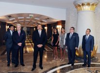 Azerbaijani President opens Kempinski Hotel-Badamdar (PHOTO)