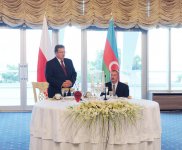 An official dinner hosted in honor of visiting Polish President (PHOTO)