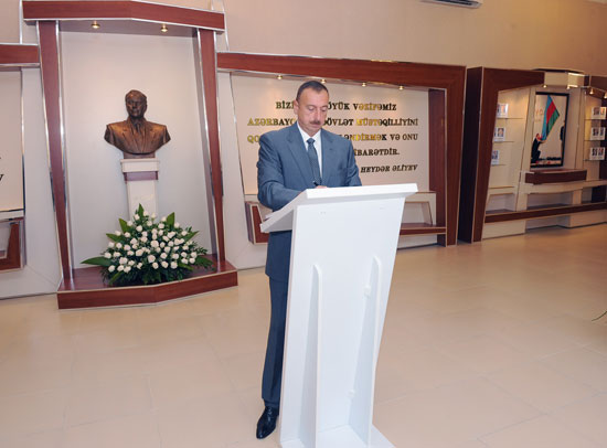 Azerbaijani President inaugurates Heydar Aliyev Center in Siyazan region
(UPDATE)(PHOTO)