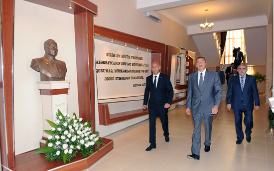Azerbaijani President inaugurates Heydar Aliyev Center in Siyazan region
(UPDATE)(PHOTO)