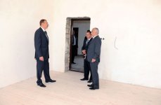 Azerbaijani President inspects reconstruction of two schools and kindergarten in Baku (PHOTO)