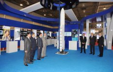 Azerbaijani President attends "Azerbaijan - 20 years of independence" exhibition (PHOTO)