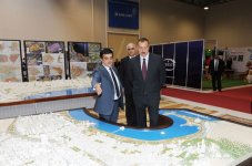 Azerbaijani President attends "Azerbaijan - 20 years of independence" exhibition (PHOTO)