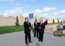 Azerbaijani President inaugurates pedestrian underpasses and interchange on Mardakan highway (UPDATE) (PHOTO)